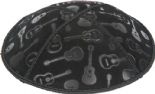 Guitars Embossed Kippah