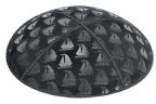 Sailboats Embossed Kippah