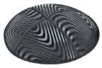 Waves Embossed Kippah