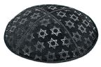 Large Star of David Embossed Kippah