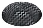 Zig Zag Embossed Kippah