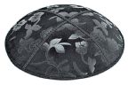 Flowers Embossed Kippah