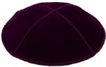 Eggplant Suede Kippah