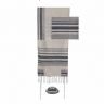 Yair Emanuel Hand Woven Tallit in Grey