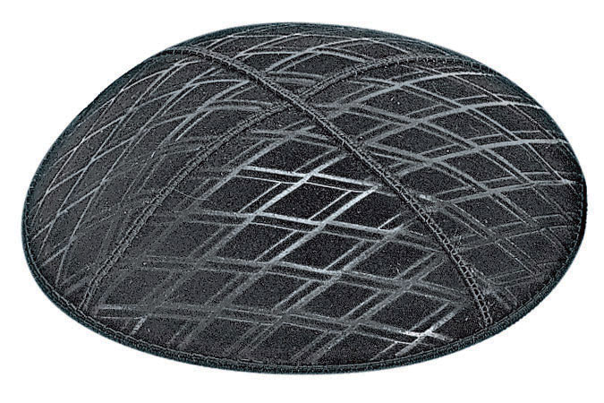 Diamond Embossed Kippah