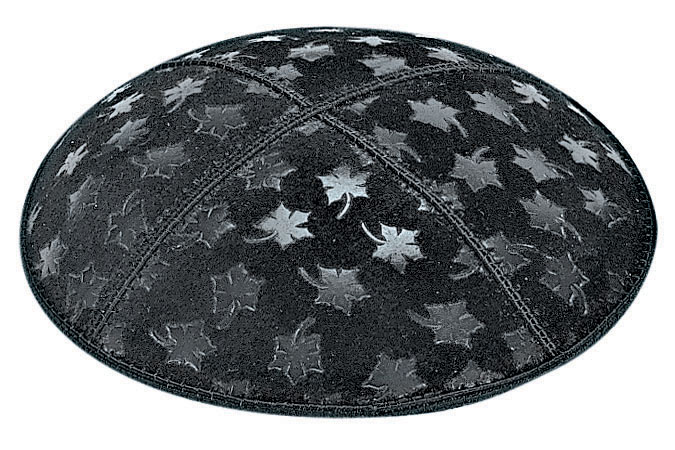 Leaves Embossed Kippah