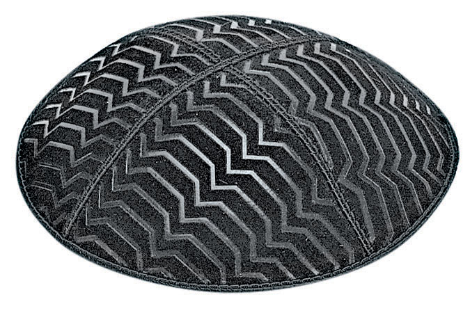 Embossed Kippah