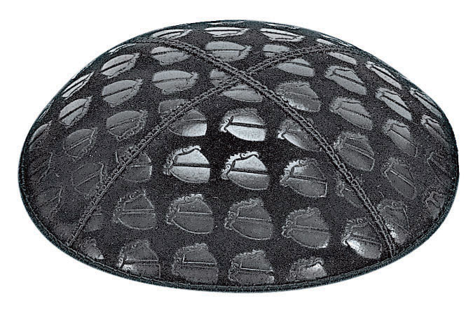 Embossed Kippah