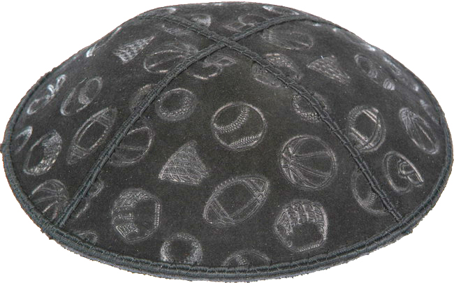 Sports Embossed Kippah