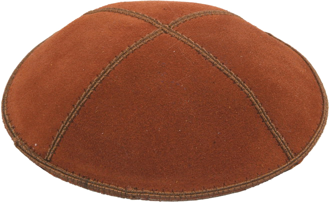 Rust Suede Kippah